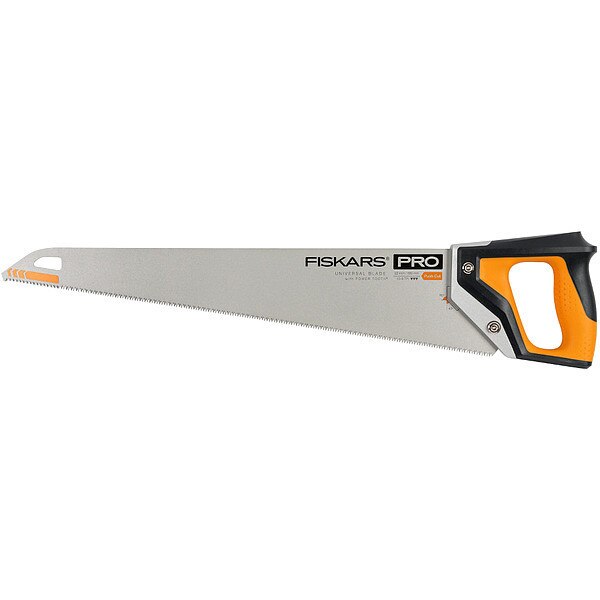 Hand Saw, 22 in Blade L, PVC/Wood