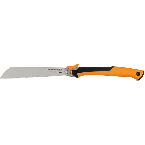Hand Saw, 10 in Blade L, PVC/Wood