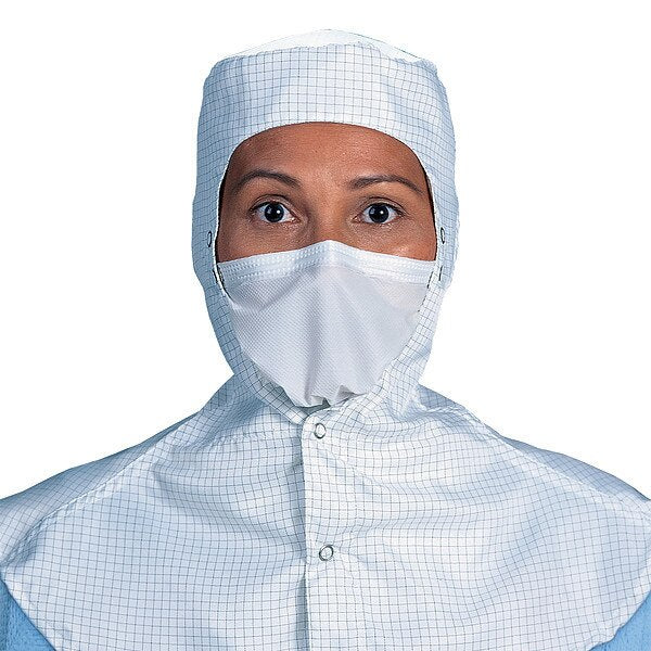 M7 Face Veils W/Snaps, PK 150