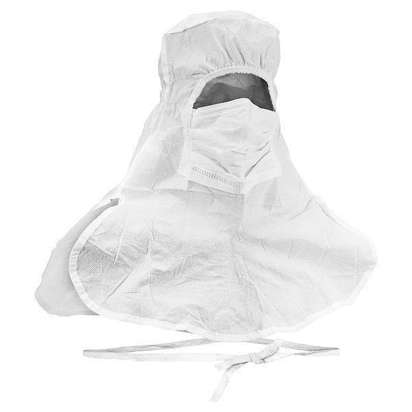 Kmtk A5 Sterile Hood/Mask Wh Univ, PK 75
