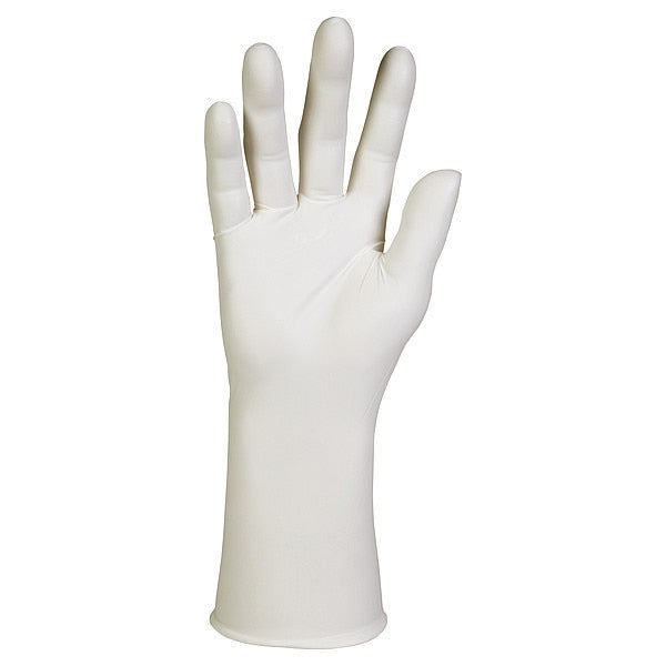 Disposable Gloves, Nitrile, White, 1000 PK