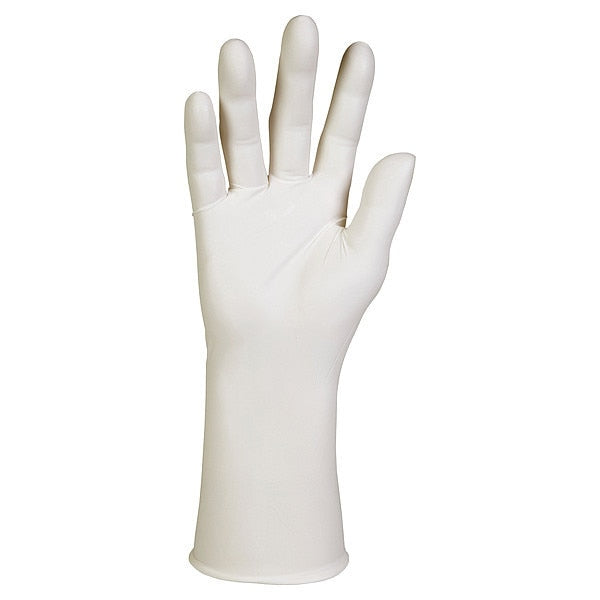 Disposable Gloves, Nitrile, White, 1000 PK