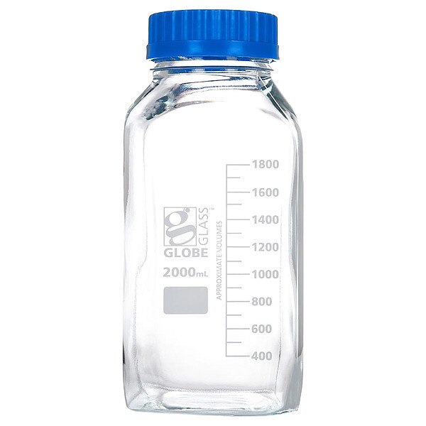 Bottle, 253 mm H, Clear, PK10