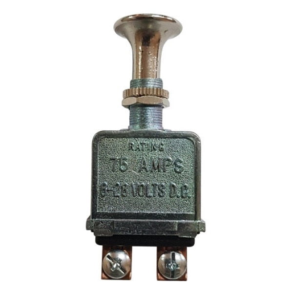 Heavy Duty Push Pull Switch, SPST, PK2