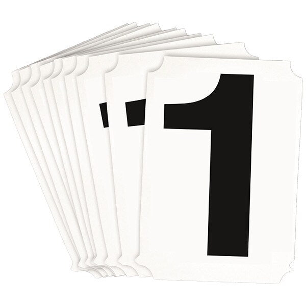 Numbers and Letters Labels, PK 10