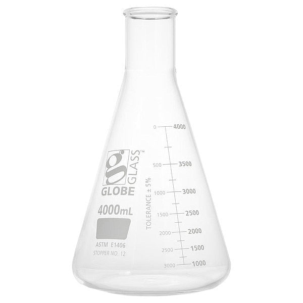 Erlenmeyer Flask, 4 L, 360 mm H