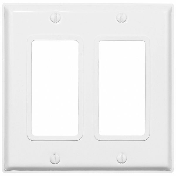 Decora Device Wall Plate, White, 4.68