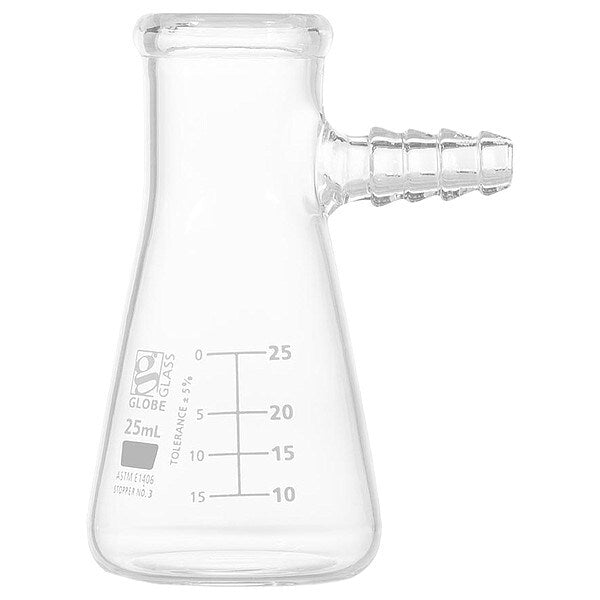 Filtering Flask, 25 mL, 75 mm H, PK6