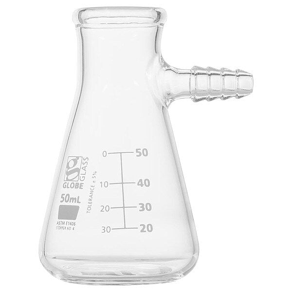 Filtering Flask, 50 mL, 83 mm H, PK6