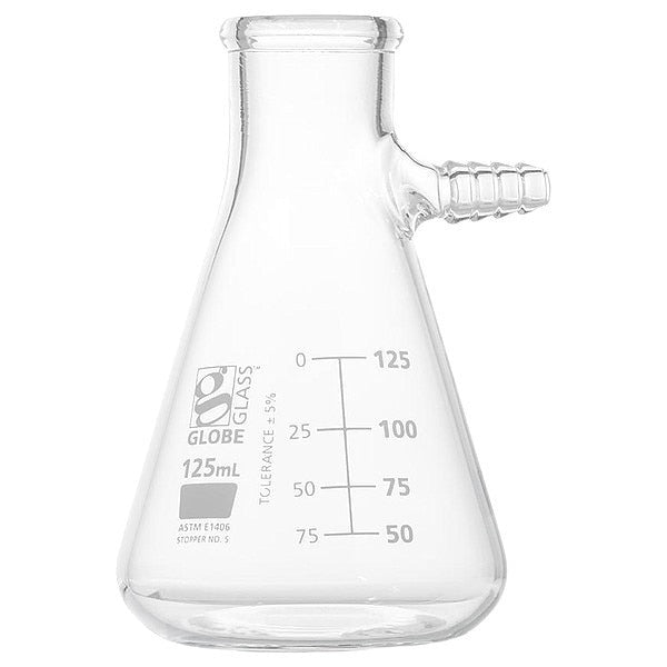 Filtering Flask, 125 mL, 113 mm H, PK6