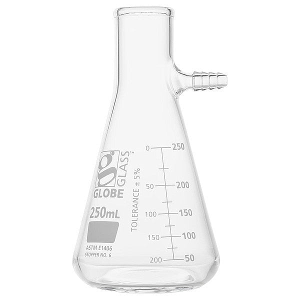 Filtering Flask, 250 mL, 158 mm H, PK6