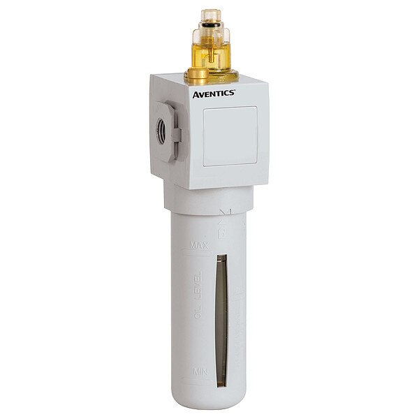 Lubricator, 1/8 in, PC Bowl, 0.53 lb