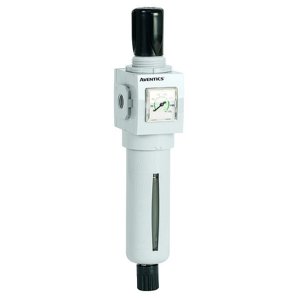 Filter Regulator, PC Bowl, 1/8 in, 0.53 lb