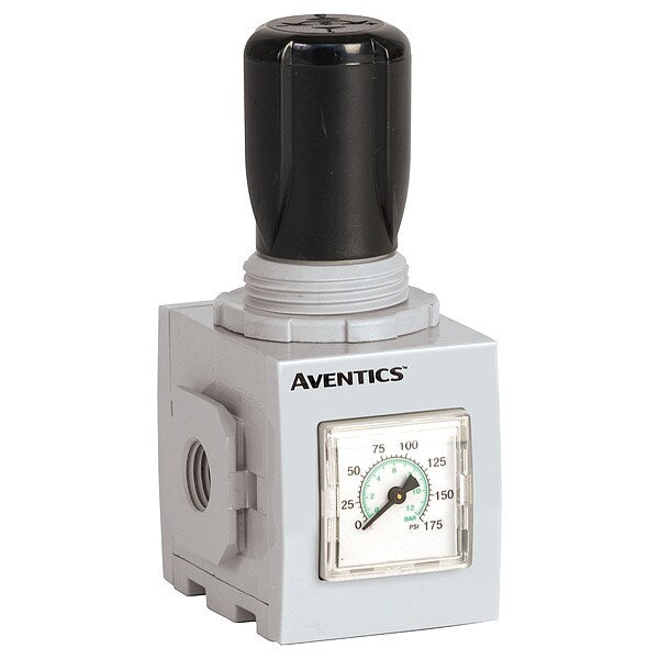 Regulator, 1/8 in, Aluminum, 0.47 lb