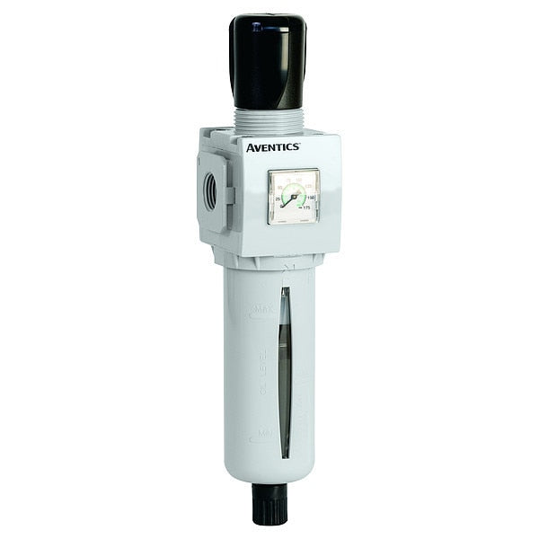 Filter Regulator, PC Bowl, 1/4 in, 1.24 lb