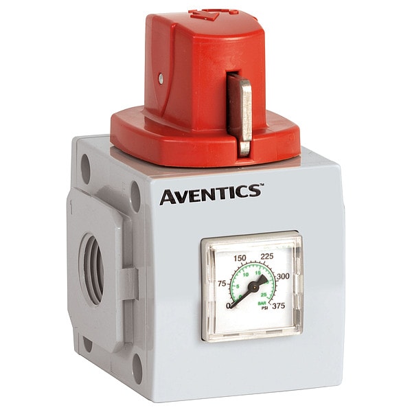 Shut Off Valve, 308 scfm, 0.97 lb