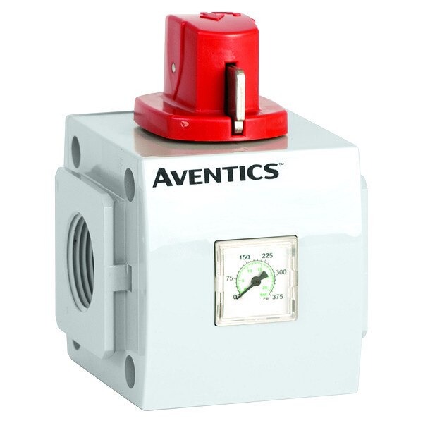 Shut Off Valve, 1,833 scfm, 2.08 lb
