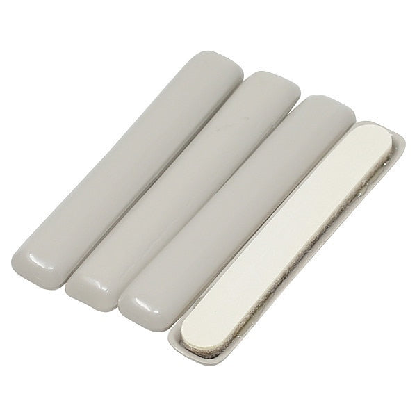 Furniture Glides, Self-Stick, Rect., 4