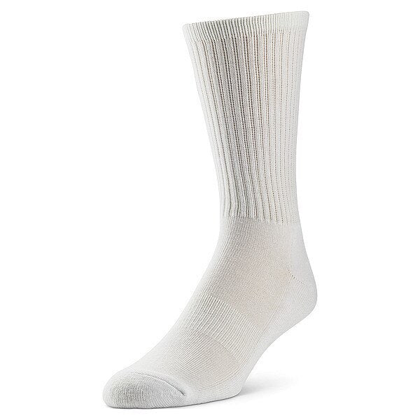 SS CMFT CRW WHT BND MEDIUM, PK 6