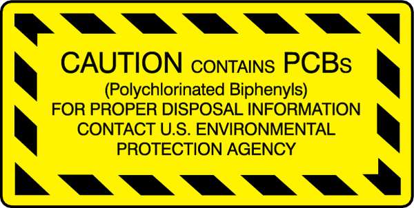 Chemical Label, Polyester, 2 In. W, PK100