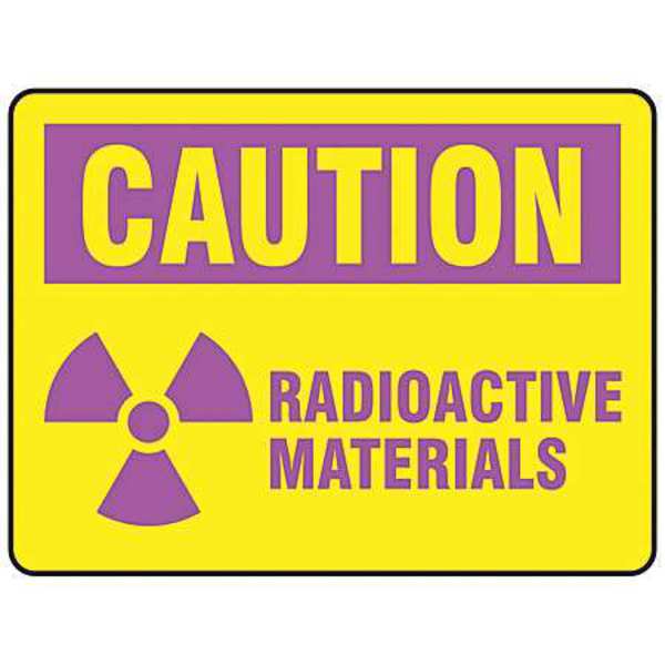 Safety Label, 3 1/2 in H, 5 in W, Vinyl, Horizontal Rectangle, 17999LS