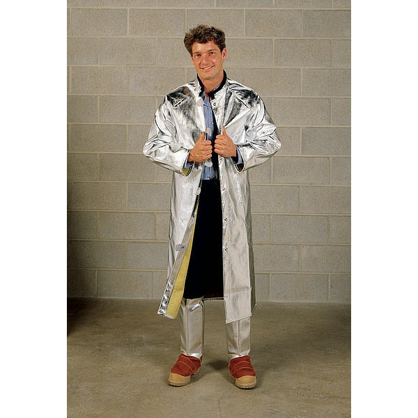 Aluminized Jacket, Carbon Kevlar, 4XL
