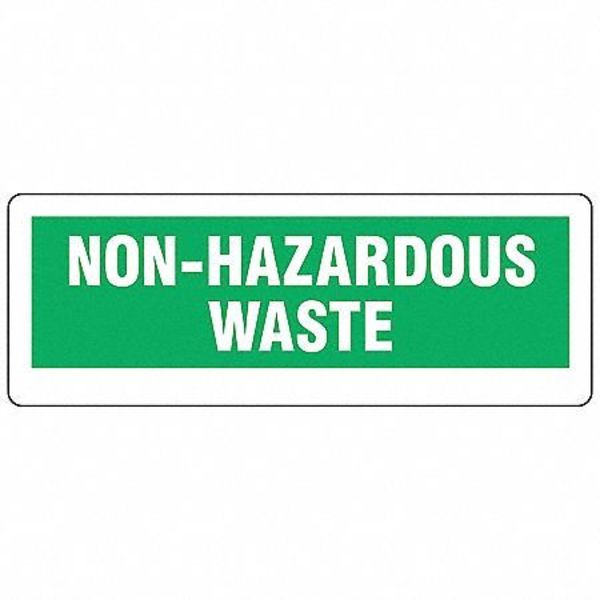 Waste Label, 5 In. H, PK10