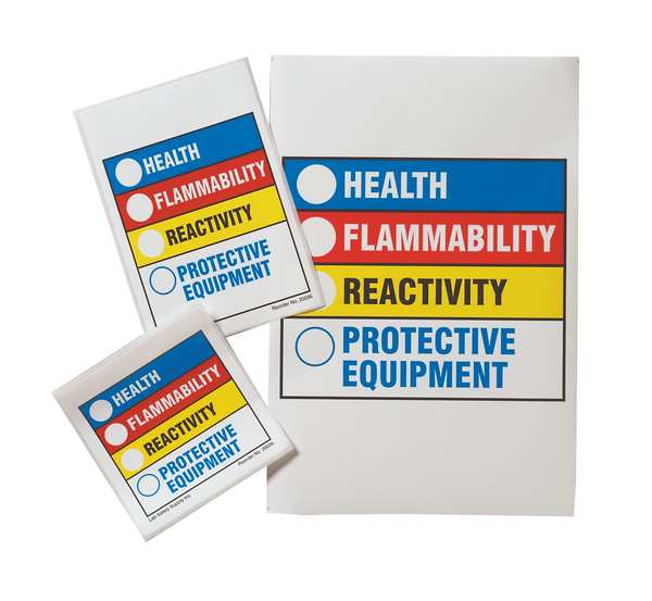 HMIG Label, Paper, 3-7/8 In. W, PK100