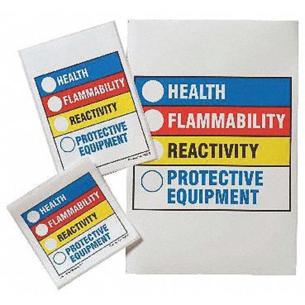 HMIG Label, Paper, 3-7/8 In. W, PK100
