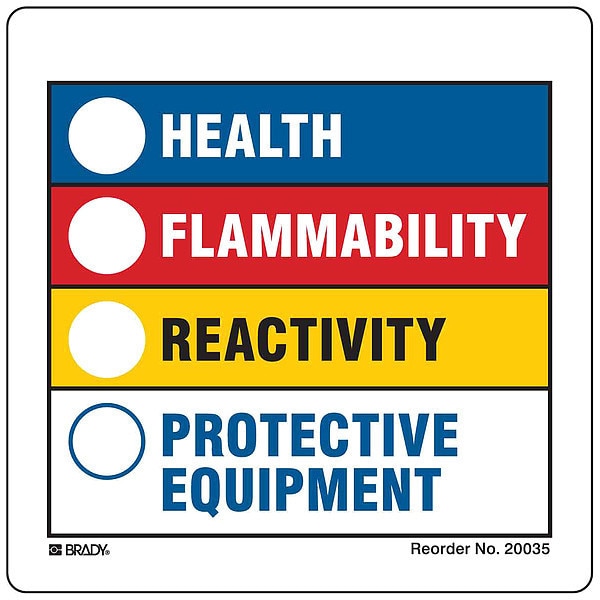 HMIG Label, 3-7/8 In. H, 3-7/8 In. W, PK50