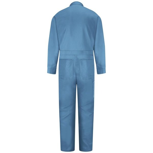 Coverall, Chest 38In., Postman Blue