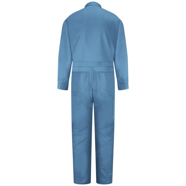 Coverall, Chest 42In., Postman Blue