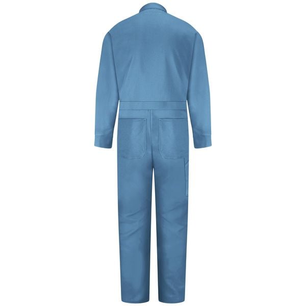 Coverall, Chest 50In., Postman Blue