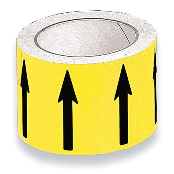 Banding Tape, Yellow, 4 In. W