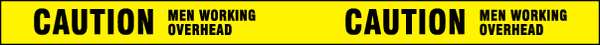 Barricade Tape, Yellow/Black, 1000ft x 3In