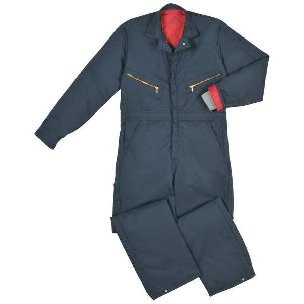 Coverall, Chest 34 to 36In., Navy