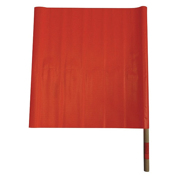 Handheld Warning Flag, Vinyl, 18