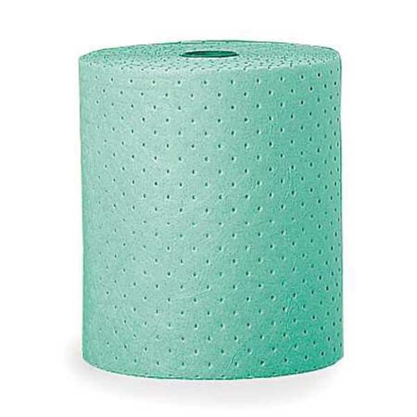 Sorbents, 50 gal. Chemical, Hazmat Absorbed, Green, Polypropylene