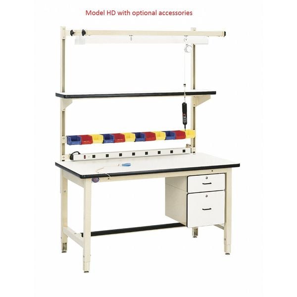 Bolted Workbenches, Laminate, 36
