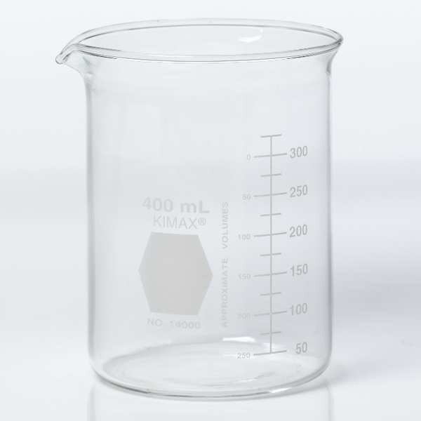 Beaker, 1500mL, Glass, 165mm H., PK16