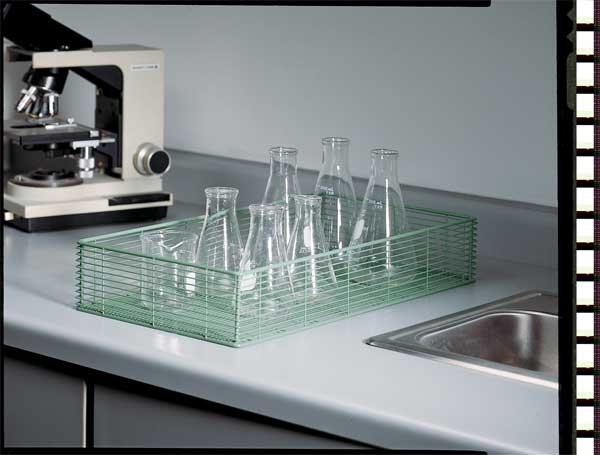 LAB BASKET 3.5X11X20 CTD STL