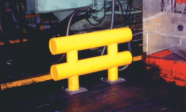 Guard Rail System, 8 ft. L, 36 In. H