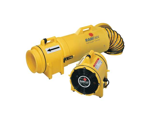 Conf.Sp. Fan, Axial, 8 In, 1/3 HP, 115V