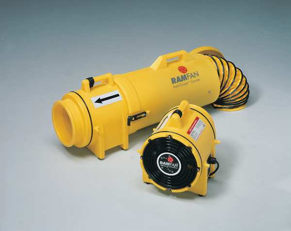 Conf.Sp. Fan, Axial, 8 In, 1/3 HP, 115V