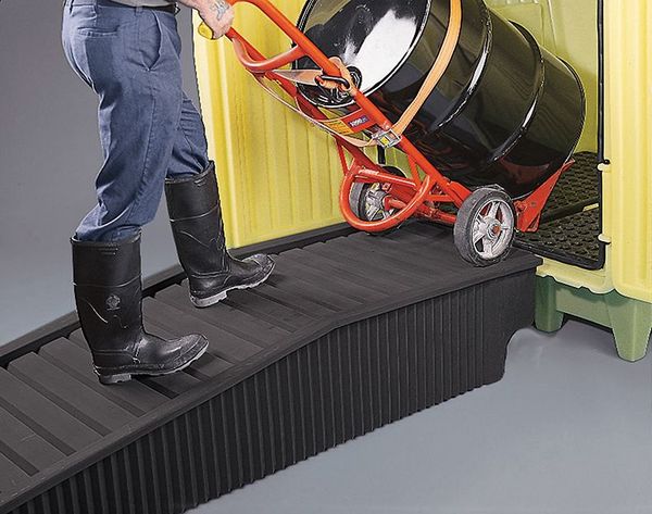 Drum Hut Ramp, Black, 1000lb.