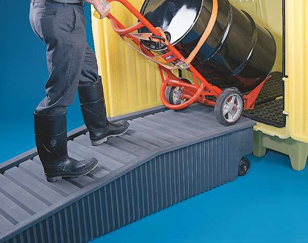 Drum Hut Ramp, Black, 1000lb.