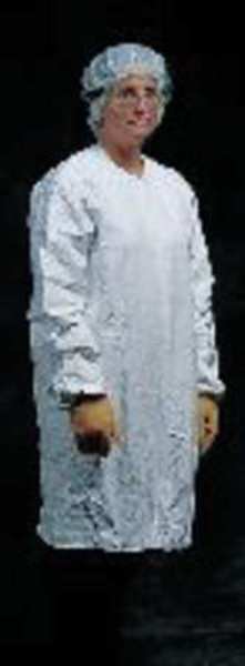 Disp. Coat, M, Proclean, White, PK30