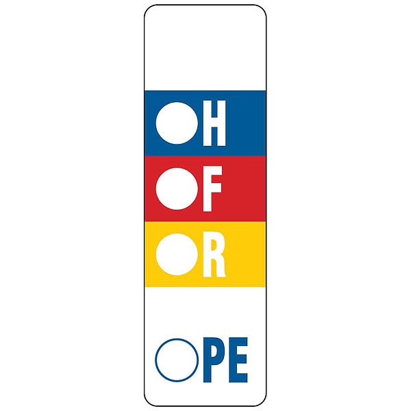Square HMIG Reactivity Label 2-7/8