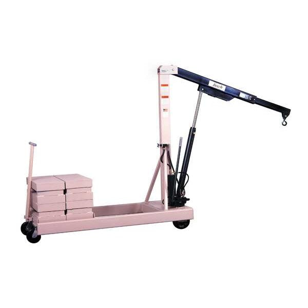 Std Floor Crane, Counterweight, 500 lb.