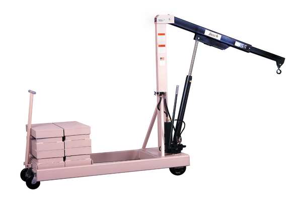 Std Floor Crane, Counterweight, 1000 lb.